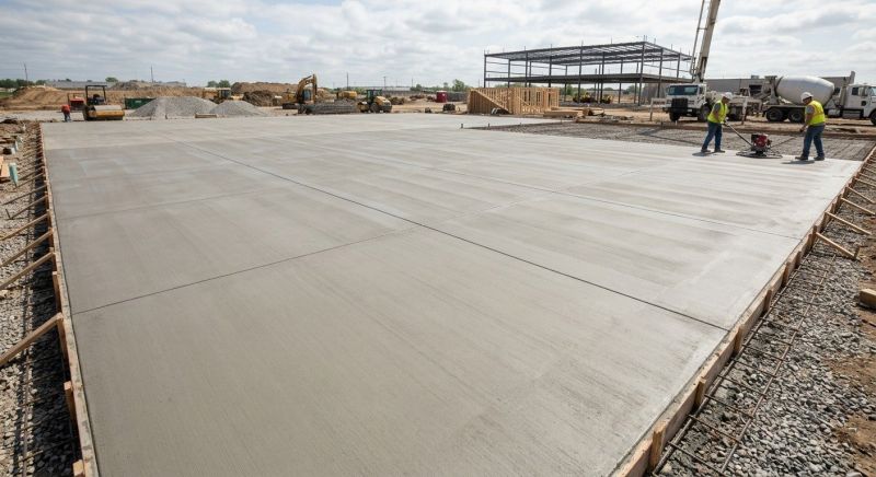 Commercial Slab Construction in Santa Rosa, CA